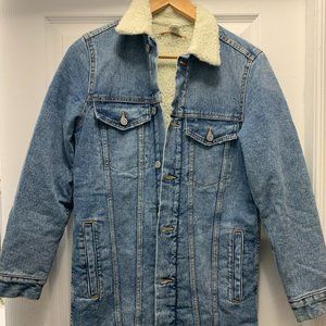 H&M Teddy Jean Jacket